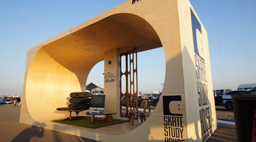 SKATE STUDY HOUSE BOOTH