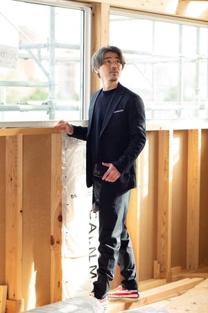 クラフトマンスーツパンツ＜カリフォルニア工務店×WWS＞